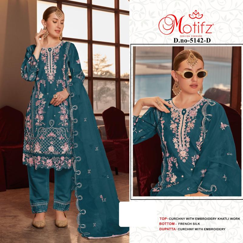 Motifz 5142 catalog wholesale pakistani suits
