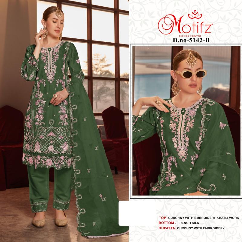 Motifz 5142 catalog wholesale pakistani suits