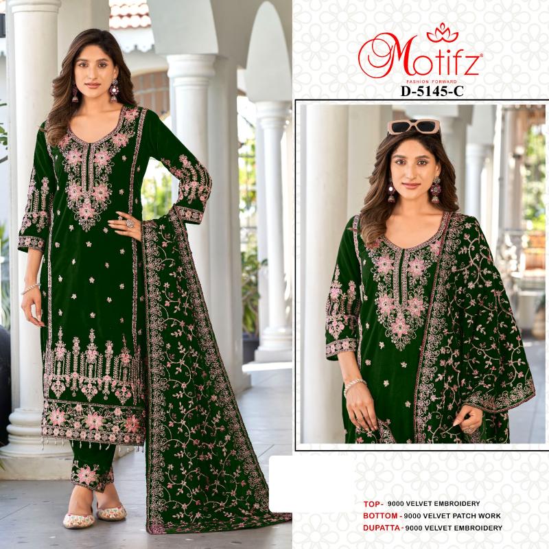 Motifz 5145 catalog pakistani suits material online