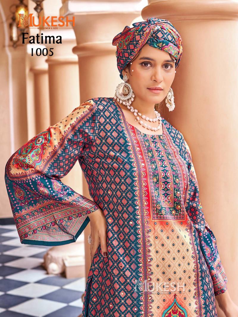 Mukesh Fatima catalog branded kurti wholesale in mumbai