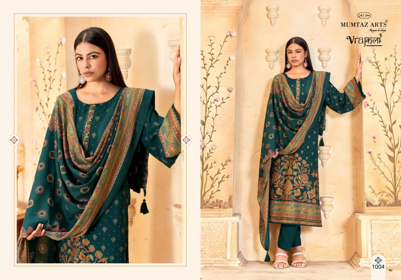 Mumtaz Arts Kimkhaab catalog ladies online wholesale dress material