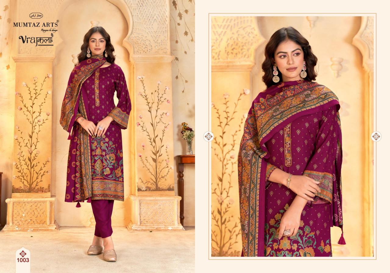 Mumtaz Arts Kimkhaab catalog ladies online wholesale dress material