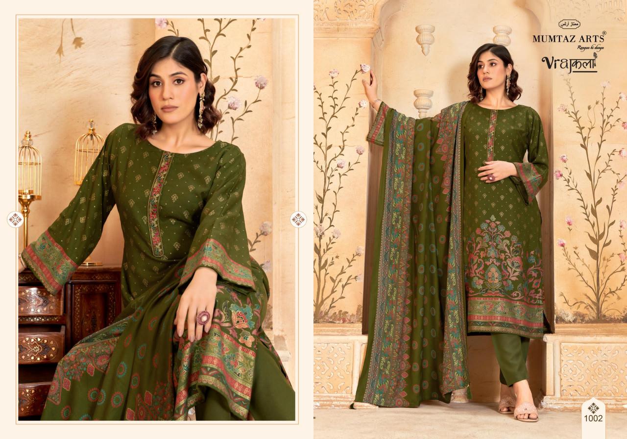 Mumtaz Arts Kimkhaab catalog ladies online wholesale dress material
