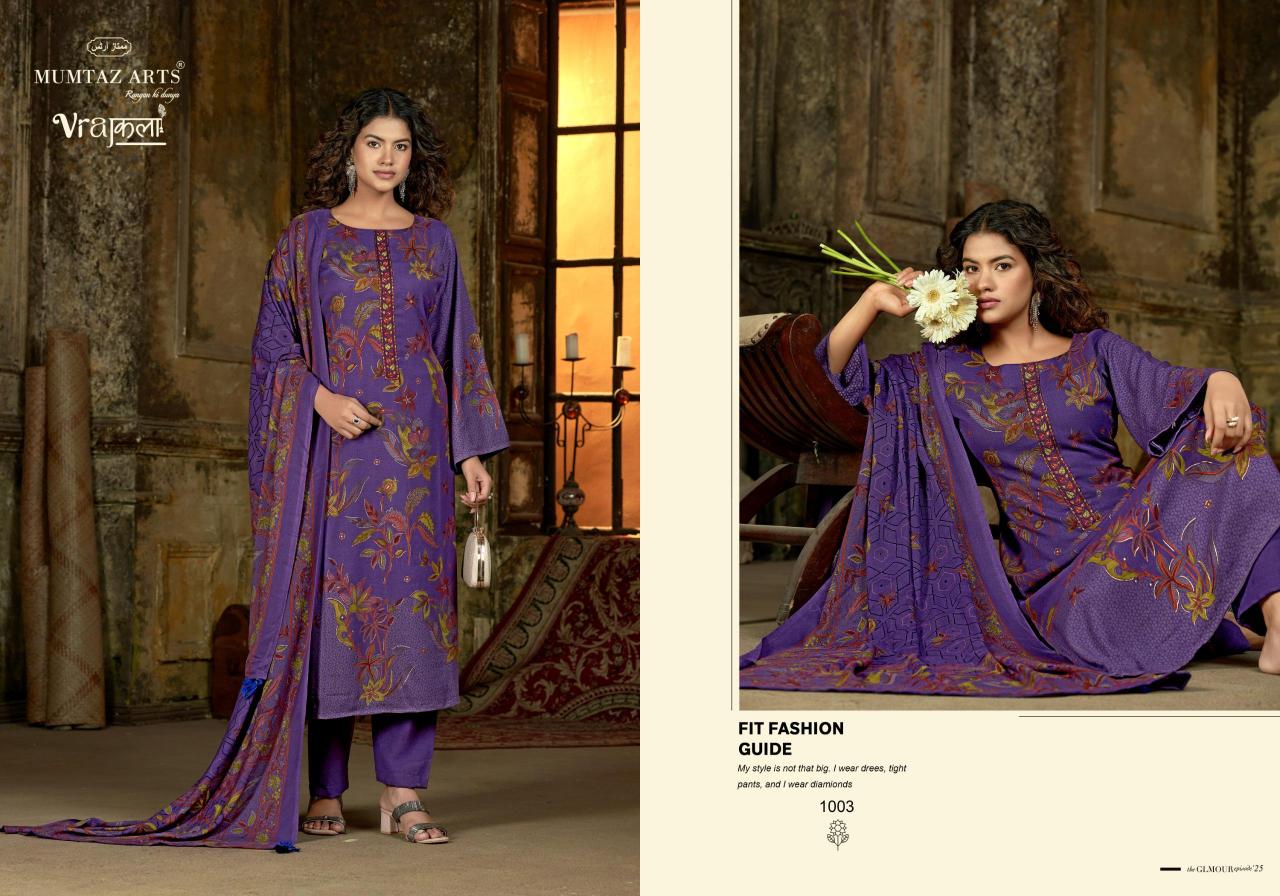 Mumtaz Arts Zarrak catalog dress material wholesale shops in hyderabad