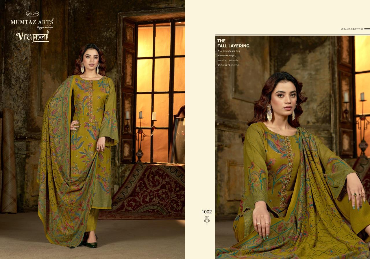 Mumtaz Arts Zarrak catalog dress material wholesale shops in hyderabad
