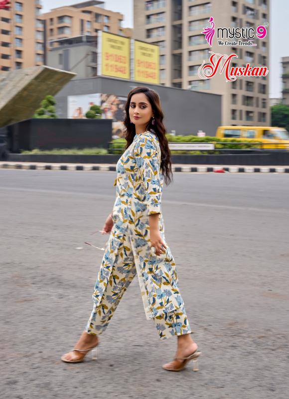 Mystic 9 Muskan Vol 1 catalog modest co ord sets