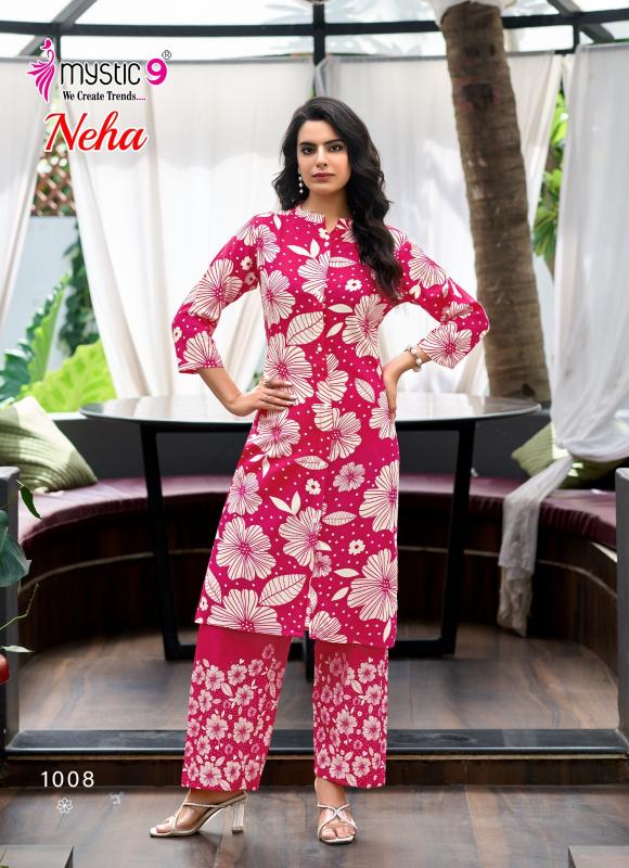 Mystic 9 Neha Vol 1 Catalog co ord sets wholesale delhi