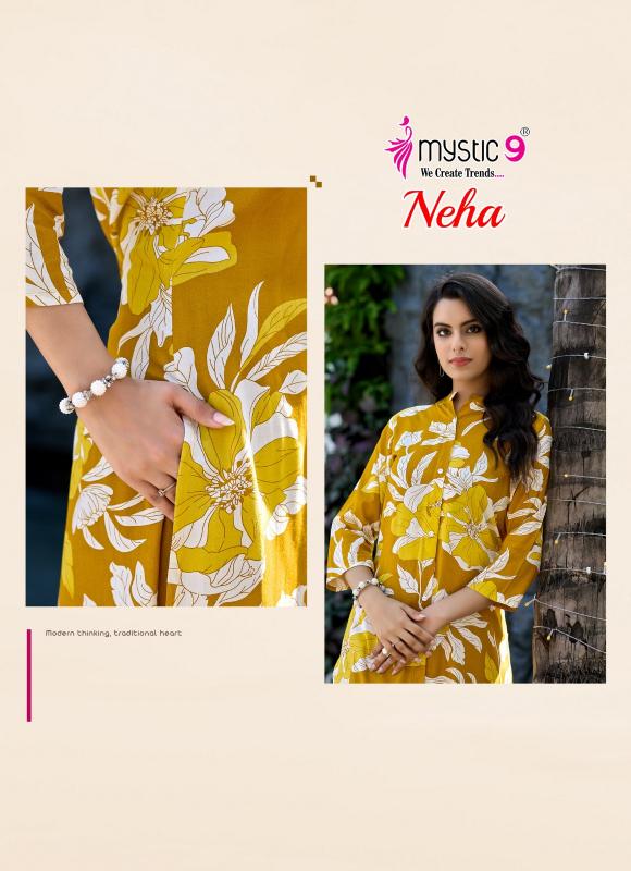 Mystic 9 Neha Vol 1 Catalog co ord sets wholesale delhi