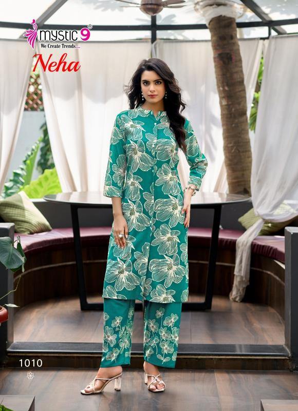 Mystic 9 Neha Vol 1 Catalog co ord sets wholesale delhi