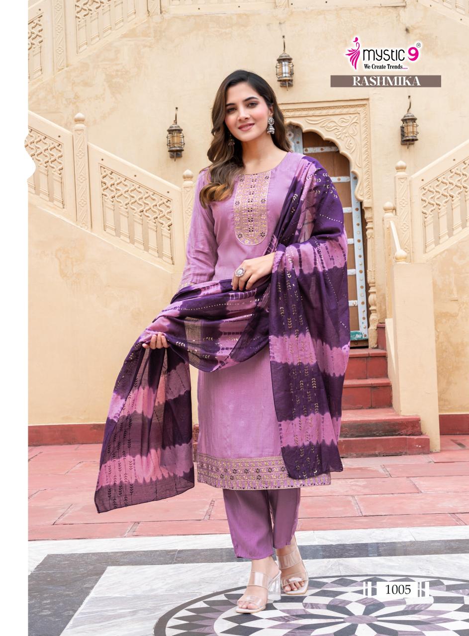 Mystic 9 Rashmika Vol 1 catalog wholesale w kurtis price