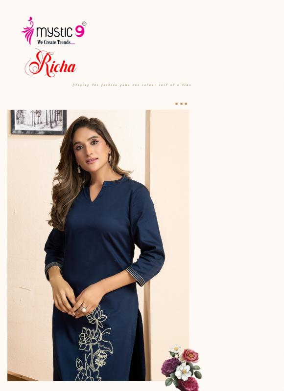 Mystic 9 Richa Vol 1 Catalog modest co ord sets for women
