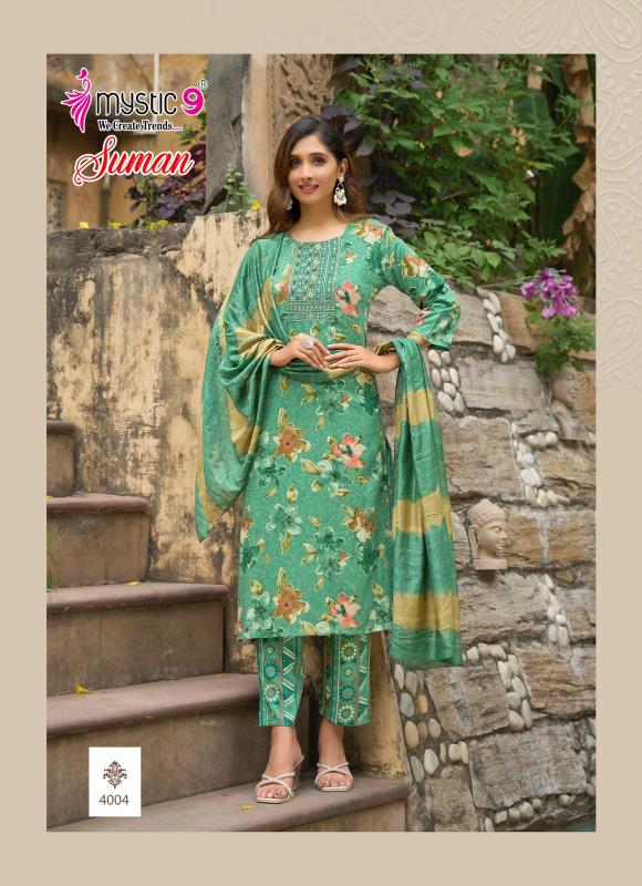 Mystic 9 Suman vol 4 catalog branded kurtis wholesale market in mumbai