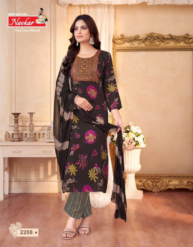 Navkar Suffy Gold 22 catalog ethnic kurtis wholesale