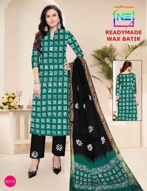 Nemi Wax Batik Vol-6 – Kurti Pant With Dupatta - Wholesale Catalog