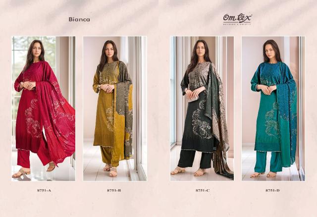Omtex Bianca catalog salwar kameez factories in surat