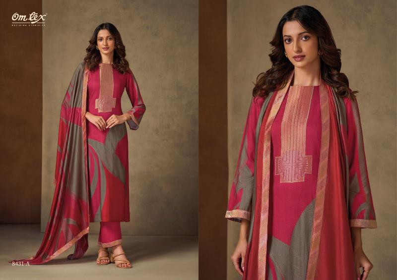 Omtex Nazrana catalog wholesale salwar kameez market in surat