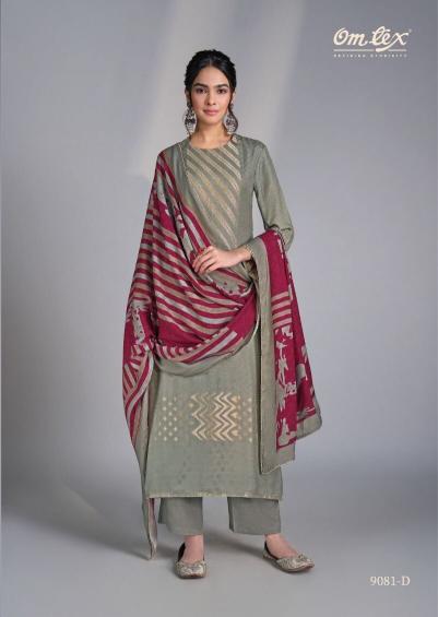 Omtex Nilar catalog unstitched salwar kameez wholesalers in kolkata
