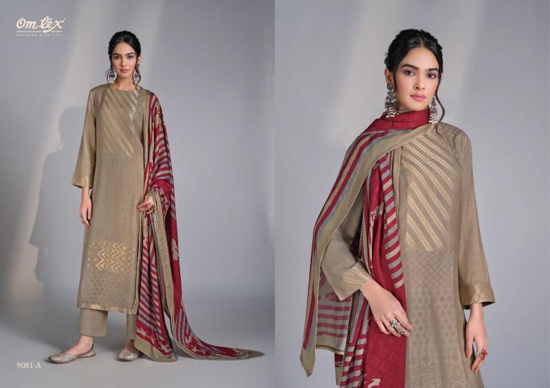 Omtex Nilar catalog unstitched salwar kameez wholesalers in kolkata