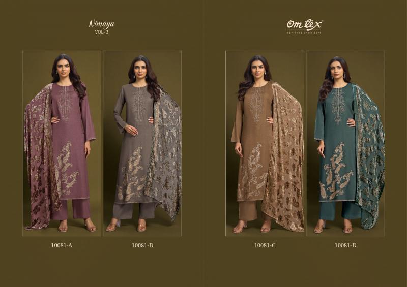 Omtex Nimaya vol 3 catalog mumbai wholesale salwar kameez