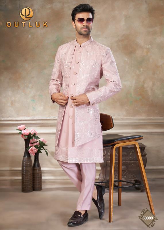 Outluk Wedding Collection Vol 50 catalog wholesale branded mens kurtis