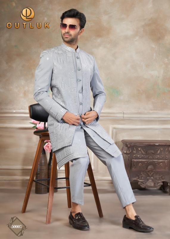 Outluk Wedding Collection Vol 50 catalog wholesale branded mens kurtis