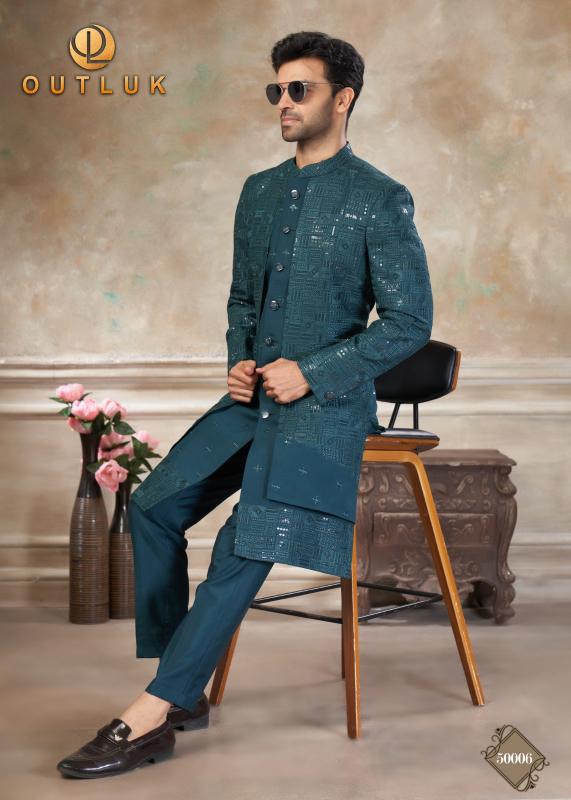 Outluk Wedding Collection Vol 50 catalog wholesale branded mens kurtis