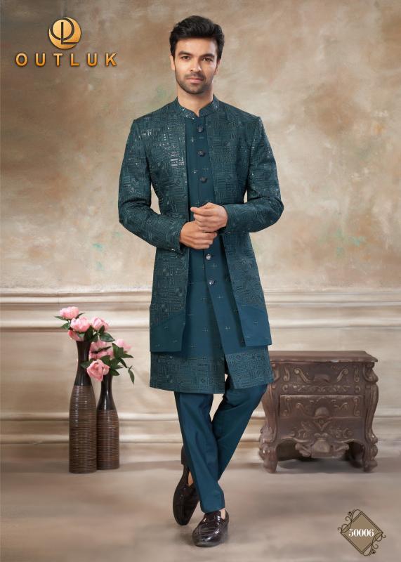 Outluk Wedding Collection Vol 50 catalog wholesale branded mens kurtis