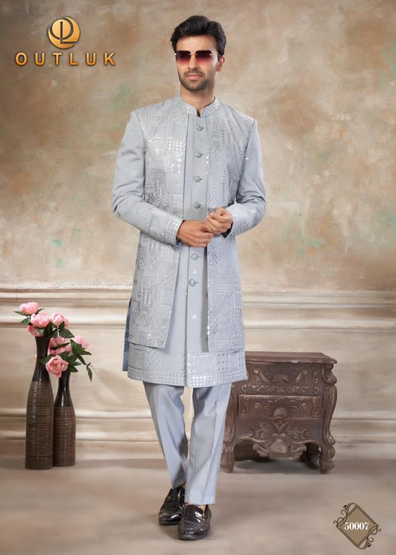 Outluk Wedding Collection Vol 50 catalog wholesale branded mens kurtis