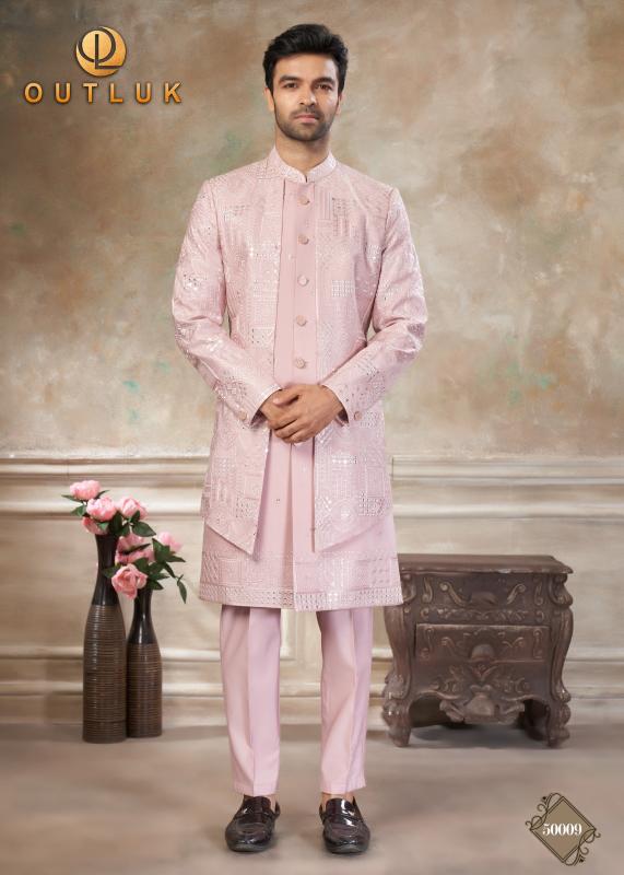 Outluk Wedding Collection Vol 50 catalog wholesale branded mens kurtis