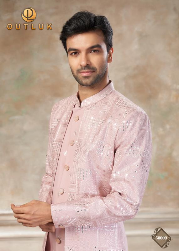 Outluk Wedding Collection Vol 50 catalog wholesale branded mens kurtis