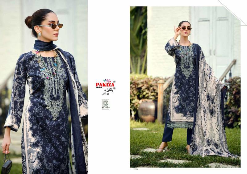 Pakiza Zeenat Vol 13 catalog dress materials wholesale shops in hyderabad