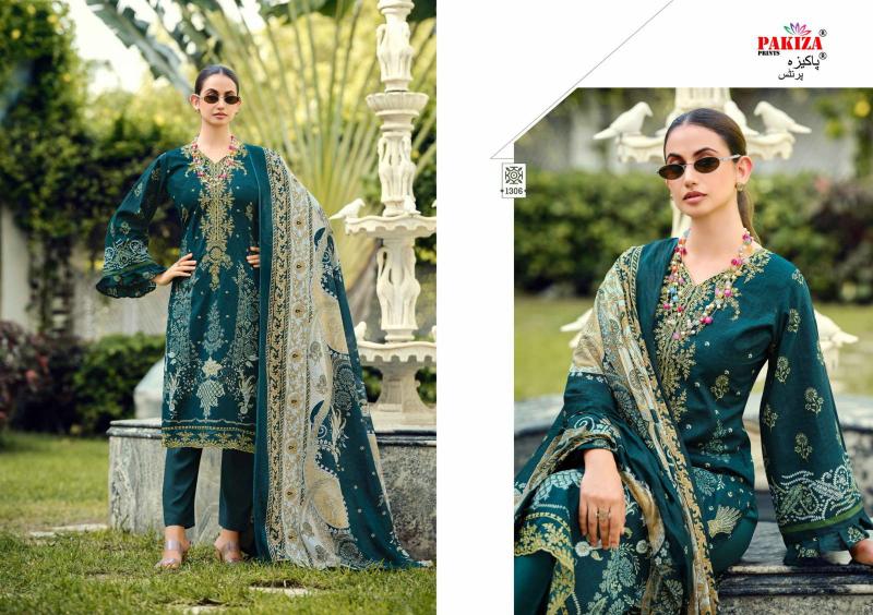 Pakiza Zeenat Vol 13 catalog dress materials wholesale shops in hyderabad