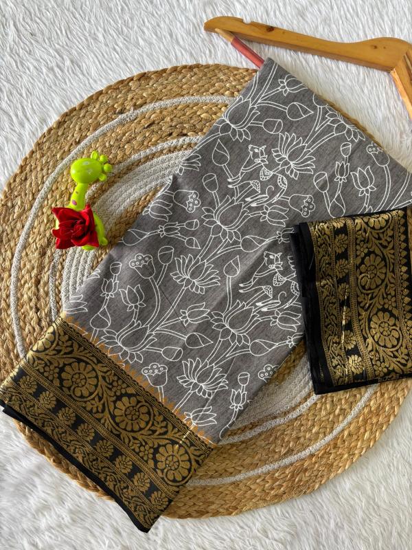 PICHWAI KALAMKARI vol 1 0.3 Sarees e commerce product