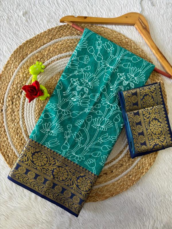 PICHWAI KALAMKARI vol 1 0.6 Sarees e commerce product