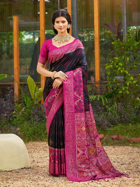 POORVIKA SILK VOL 4 by Astita fancy designer Pochampalli Soft Silk fabric saree wholesale with Fancy latkan 