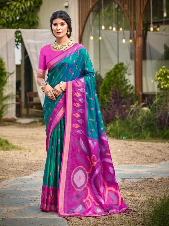 Poorvika silk vol 5 by Astita fancy designer Pochampalli Soft Silk sarees