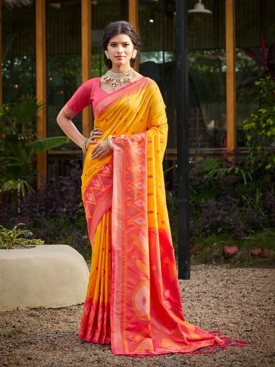 Poorvika silk vol 5 by Astita fancy designer Pochampalli Soft Silk sarees