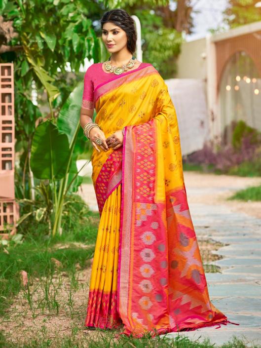 POORVIKA SILK VOL 6 by Astita fancy designer Pochampalli Soft Silk fabric saree wholesale with Fancy latkan 