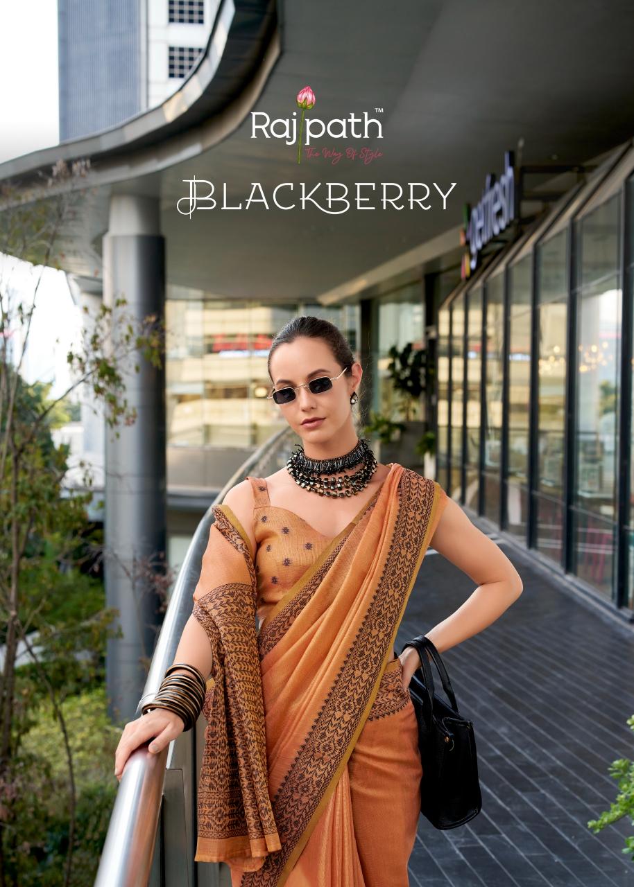 Rajpath Blackberry catalog cheap rate sarees