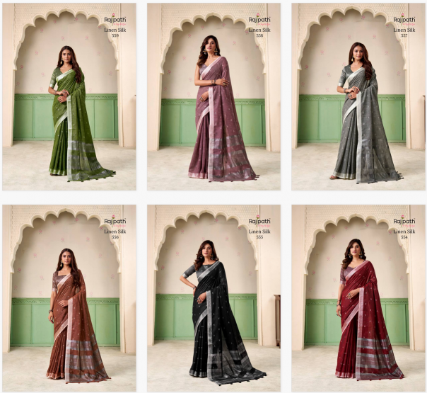 Rajpath Khyati Silk catalog indian saree wholesale