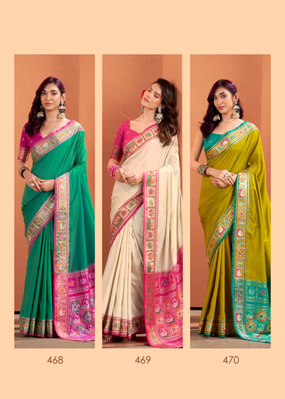 Rajpath Vrundavn catalog patola saree shop in surat