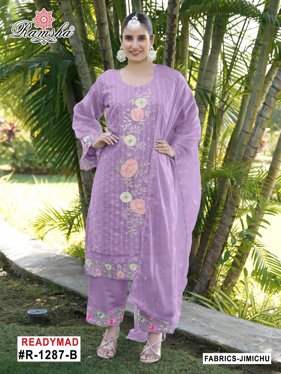 Ramsha R 1287 Nx catalog pakistani readymade suit wholesaler manchester