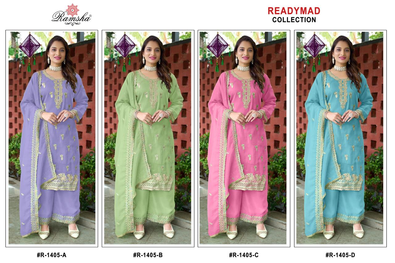 Ramsha R 1405 Nx catalog pakistani suits wholesaler in surat