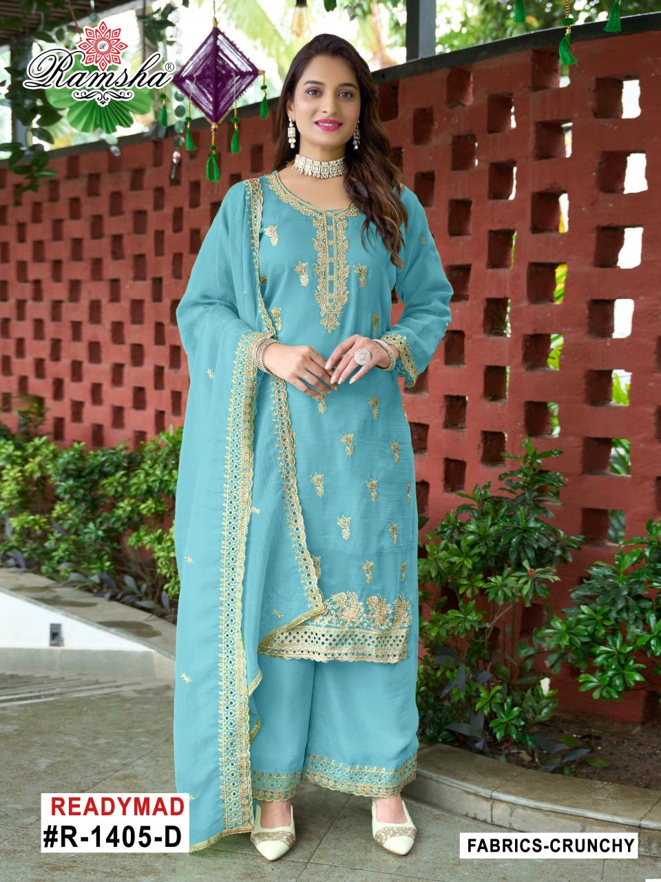 Ramsha R 1405 Nx catalog pakistani suits wholesaler in surat