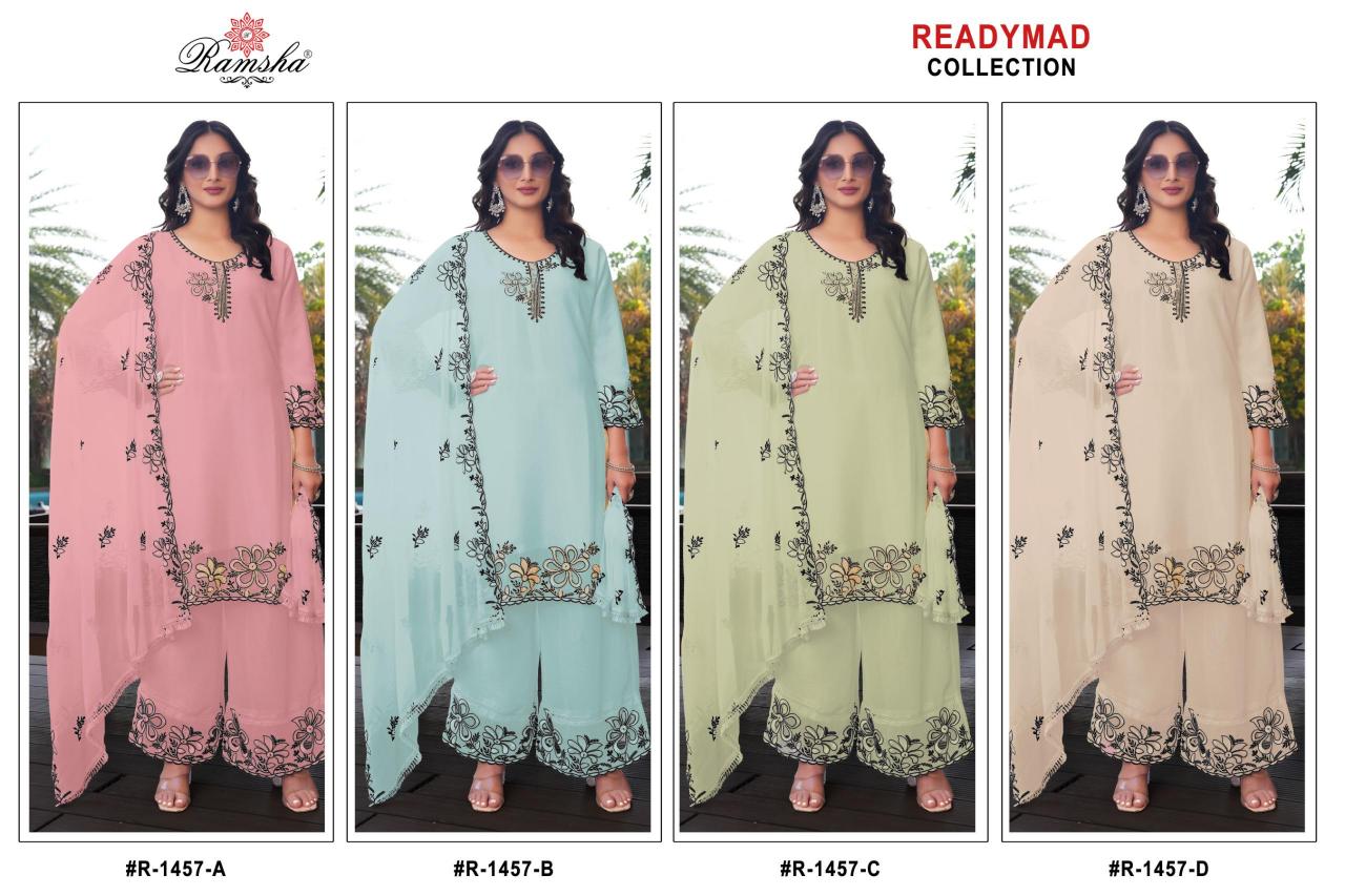 Ramsha R 1457 Nx catalog wholesale pakistani salwar kameez online