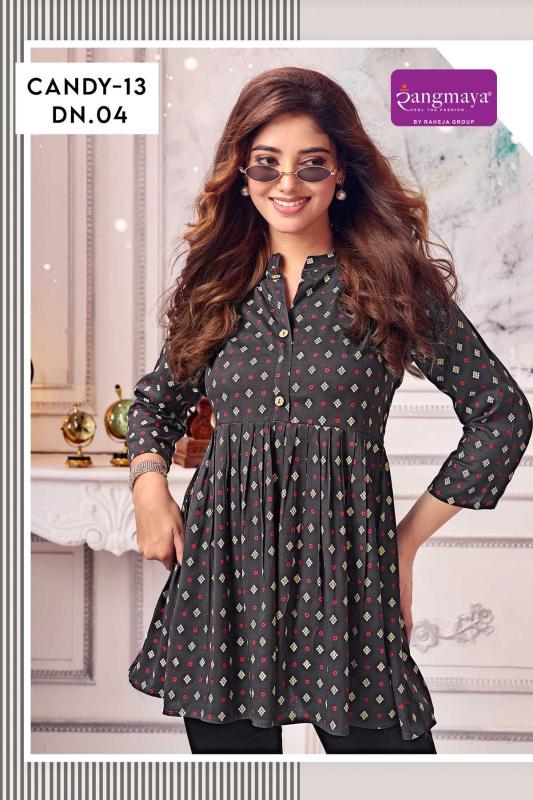 Rangmaya Candy 13 Catalog short kurti wholesaler in pune