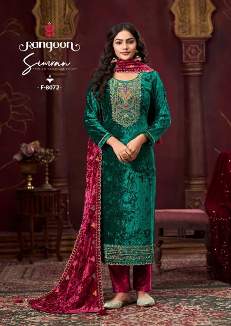 Rangoon Simran catalog fusion kurtis wholesale