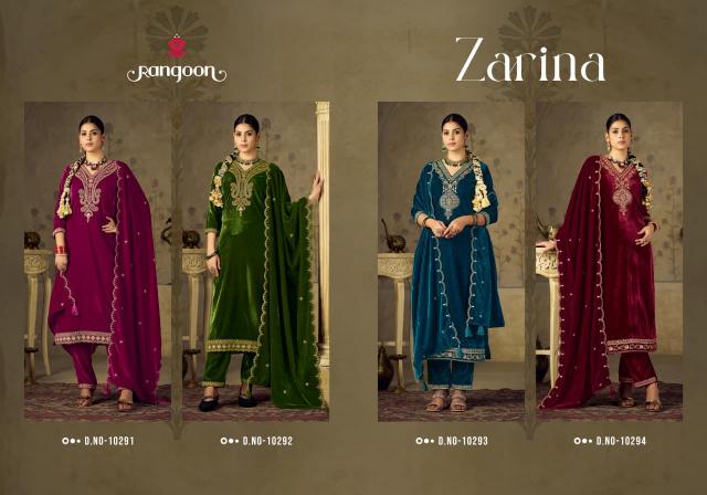 Rangoon Zarina catalog indian kurtis wholesale suppliers