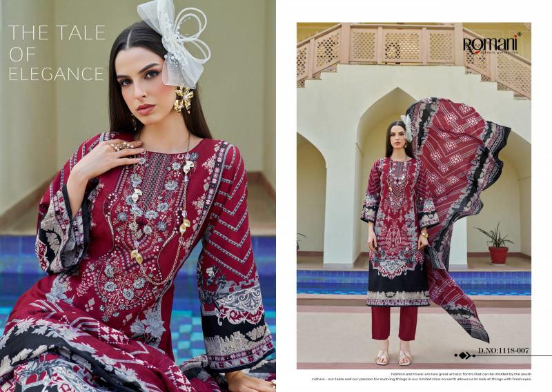 Romani Aarzu Vol 23 Catalog cotton dress materials wholesale india