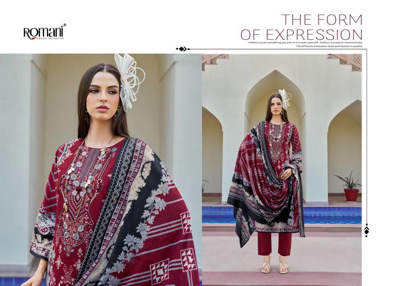 Romani Aarzu Vol 23 Catalog cotton dress materials wholesale india